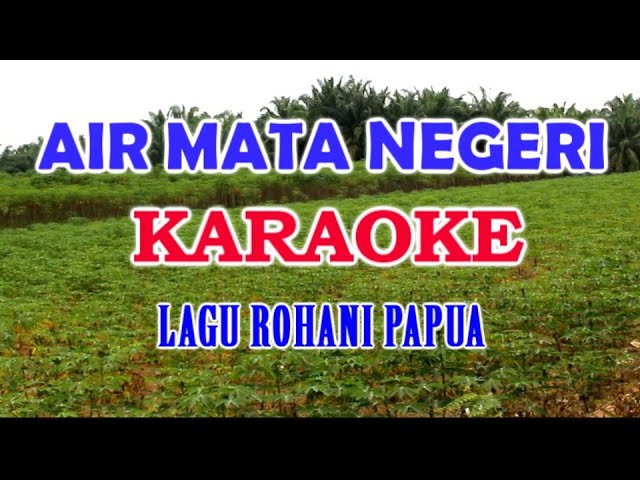AIR MATA NEGERI - KARAOKE LIRIK | LAGU ROHANI class=
