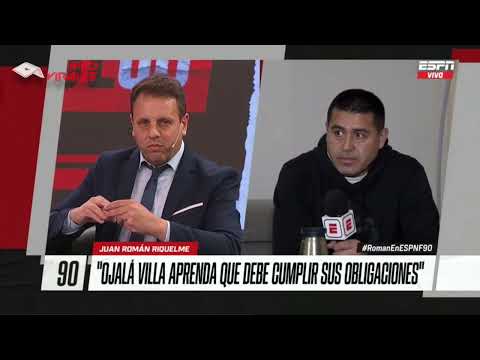 El eterno silencio de Riquelme ante una incomoda pregunta del “Cholo” Sottile