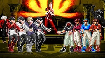 [KOF Mugen] Shermie Team Vs Chris Team