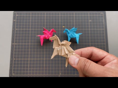 Origami Pegasus Tutorial | DIY Paper Crafts