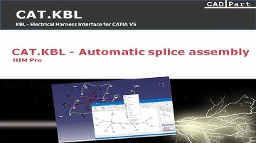 CATIA V5 | CAT.KBL | AUTOMATIC SPLICE Assembly