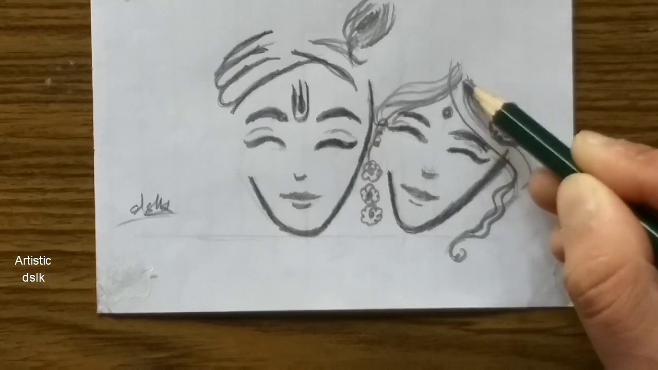 Radha Krishna Drawings for Sale  Fine Art America