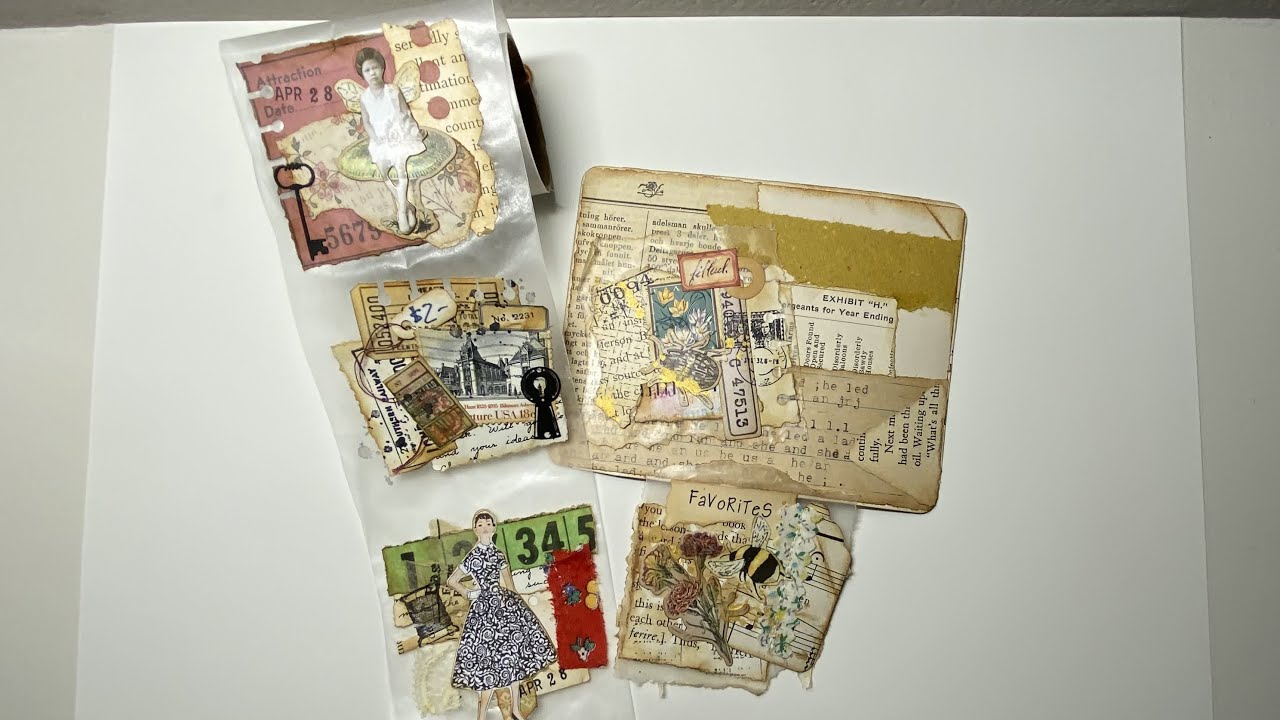 Collage Receipt Rolls