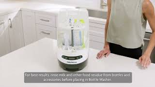 Baby Brezza: How To Use The Bottle Washer Pro