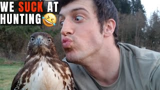 Hawk Hunting is HARD! | Learning Falconry Hawk Hunting is HARD! | Learning Falconry