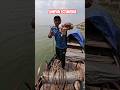 MANCING IKAN UMPAN DAGING AYAM #faktaunik #mancing #ikan #shorts