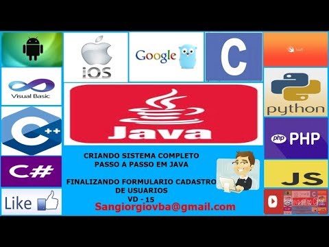 Finalizando Formulario Cadastro Usuarios Java - 15