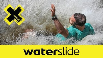 Water Slide | X-Runner Fun Run Obstacles.