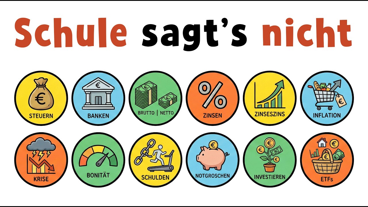 Alles, was dir die Schule nicht über Geld beibringt