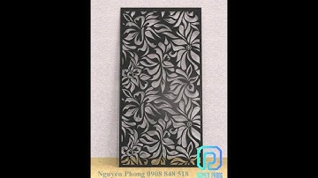 VÁCH NGĂN SẮT CẮT CNC | NGUYÊN PHONG