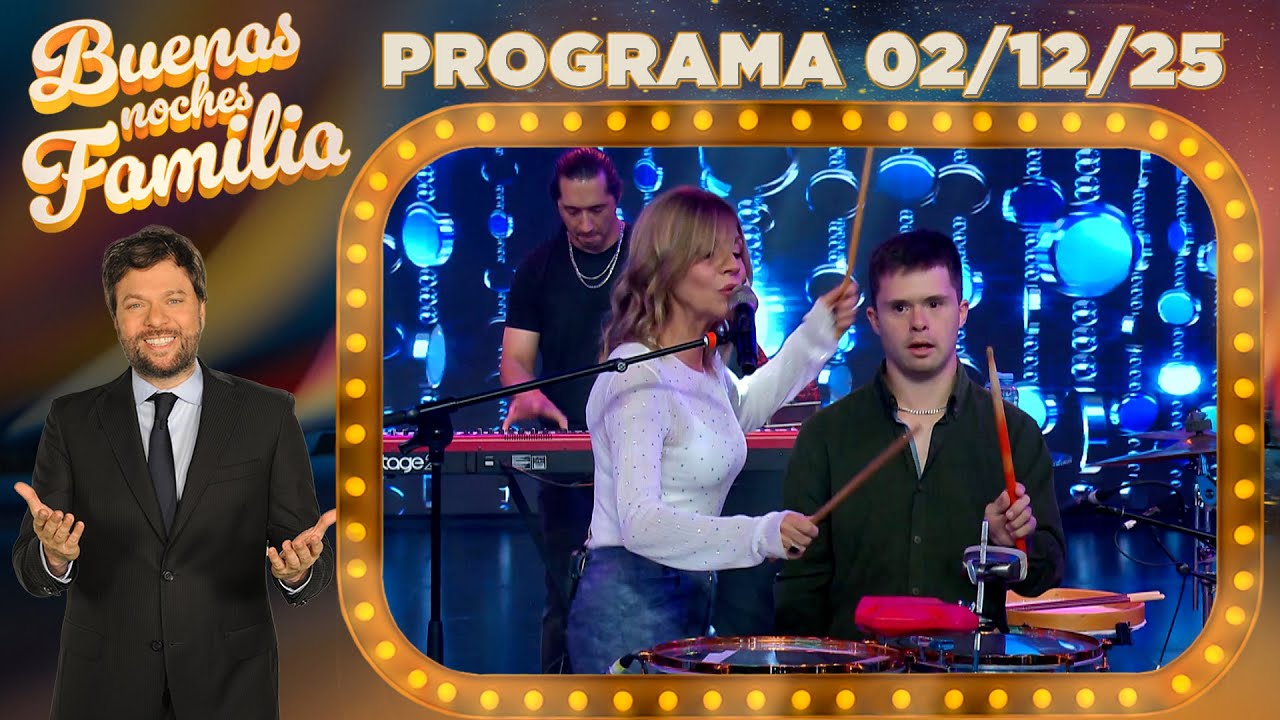 BUENAS NOCHES FAMILIA - Programa 02/12/25 - INVITADA: MARCELA MORELO