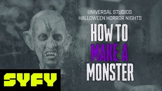 Monster Makeup Tutorial by Universal Hollywood Horror Nights Artist | 31 DAYS OF HALLOWEEN | SYFY screenshot 3