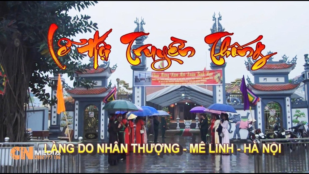 LỄ HỘI LÀNG DO NHÂN THƯỢNG   MÊ LINH   HÀ NỘI