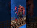 Spiderman VS 999 LVL Boss  Can Spiderman Defeat Red Hulk Help Spider man