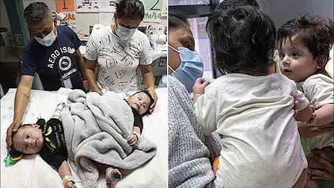 'God's gift': Once conjoined twins leave TCH to begin new life - DayDayNews
