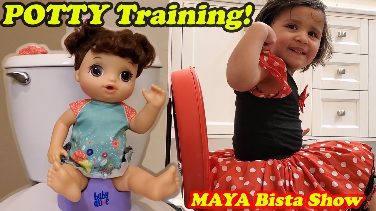 Potty Training by 2 Years Old Baby Alive Daily Routine and POTTY