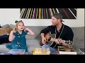 Jensen Ackles and his daughter singing (March 17, 2020)