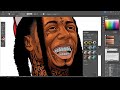 Lil Wayne Vector Art | Adobe Illustrator Tutorial