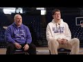 Billikens center Robbie Avila and head coach Josh Schertz sit down with Sports on 4