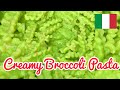 CREAMY BROCCOLI PASTA, Italian recipe! #shorts