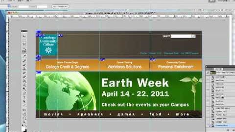 Slicing an Image Using Photoshop CS5 - Pt. 1 of 2