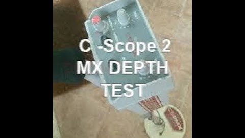 C Scope 2 MX Depth Test
