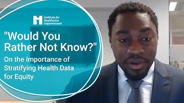 "Would You Rather Not Know?": On the Importance of Stratifying Health Data for Equity