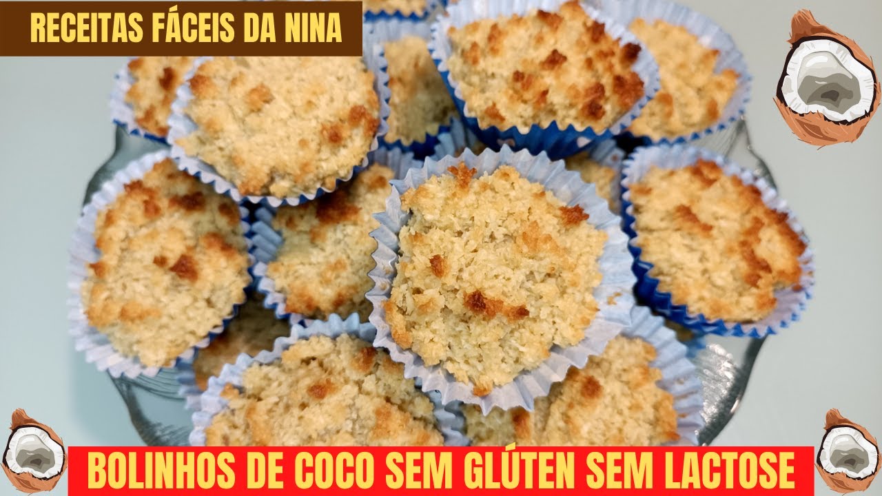 Os bolinhos de coco low carb (e sem glúten) que pode fazer em 5