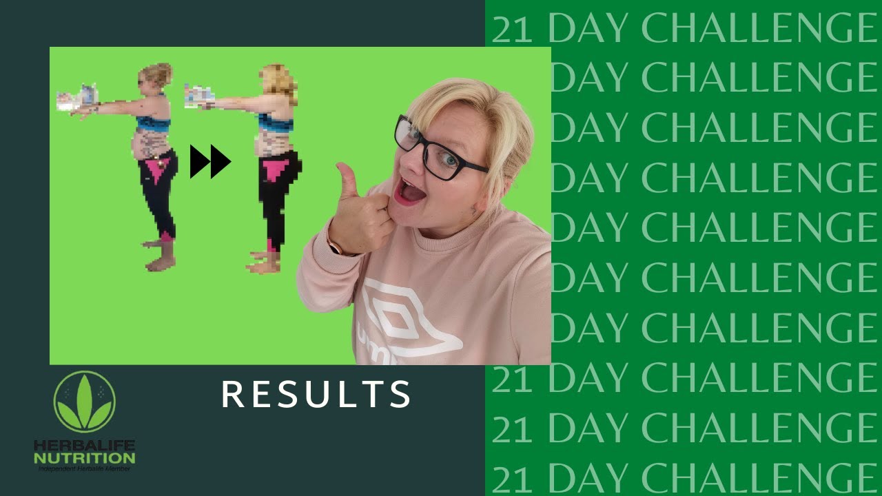 Herbalife 21 Days challenge - RESULTS - YouTube