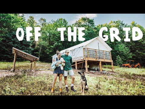 We Built An Off Grid Tiny House (from start to finish)  @WildWeRoam