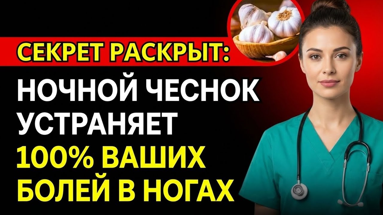 Чеснок Секрет Японии Который Устраняет Боли В Ногах И Улучшает Кровообращение