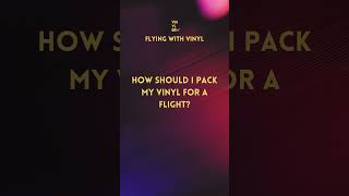 Packing Vinyl for Air Travel: Top Tips! #vinylcommunity #audiophile #vinyl #hifi #records
