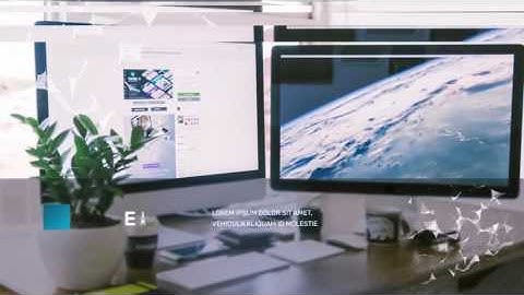 Minimal Slideshow | After Effects Template | Video Displays