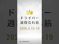 ドライバーの週間売れ筋ランキング【2026年4月13日〜19日】