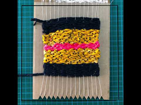 Summer Activity Box Dyi Weaving صناديق الأنشطة الصيفية النسيج اليدوي Youtube