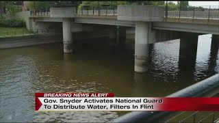 Snyder activates National Guard to help distribute bottled water, filters in Flint