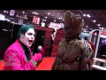 GROOT! Joker Meets A Guardian Cosplayer at NYCC 2014