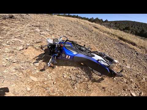 【テネレ700】ホイール交換して林道アタックしたらベコベコになった。【新車】