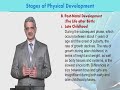 ECE202 Physical Development of the Child Lecture No 46