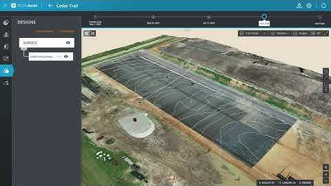 HCSS Aerial  Cross Section Progress