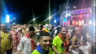 Plaza de la Paz, Barranquilla. Colombia. Bailando cumbia.