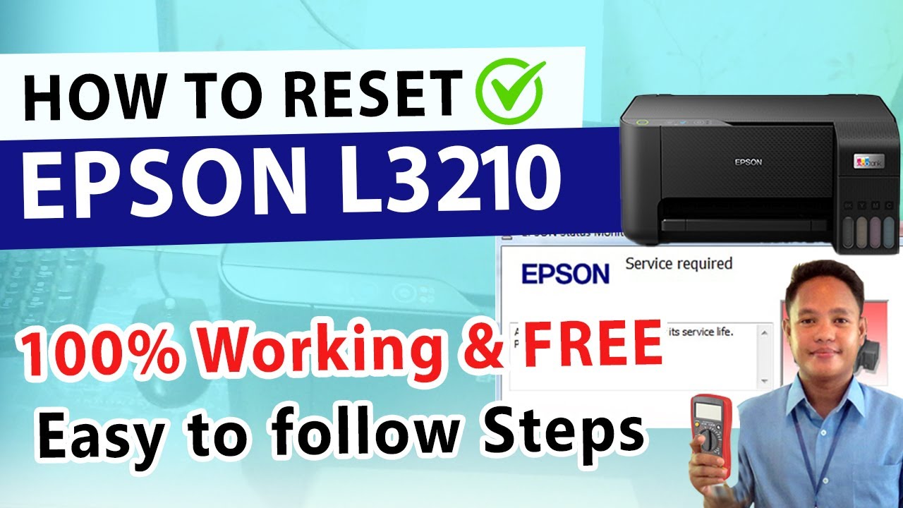 Cách Reset Epson L3210 - Video trên YouTube
