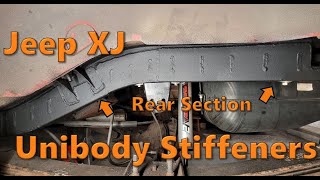 Jeep Cherokee XJ Unibody Frame Stiffeners Install | Rear Section