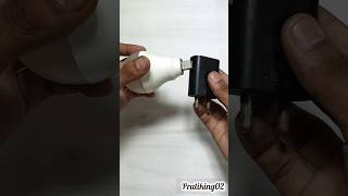makeing portebal USB Light #ledbulb #diy #project #battery #motor #usbligh #shorts