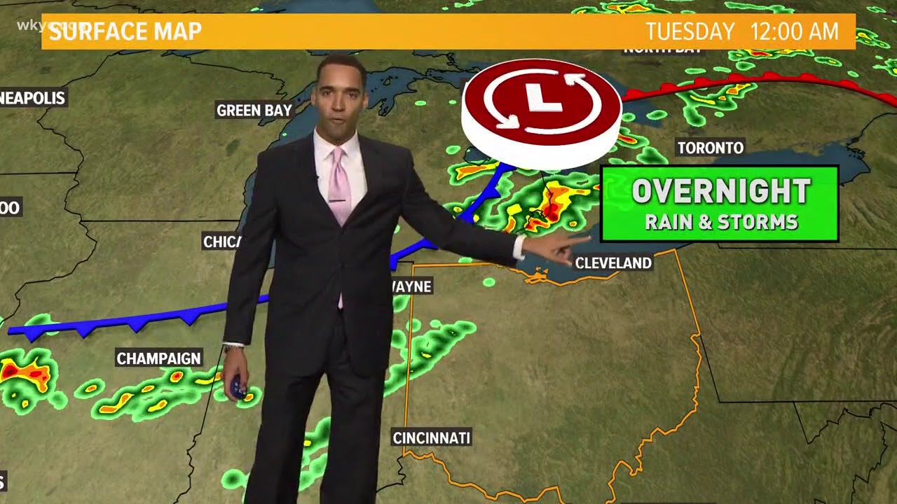 Morning weather forecast for August 6, 2018