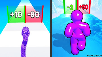 Snake Run Race vs Tall Man Run