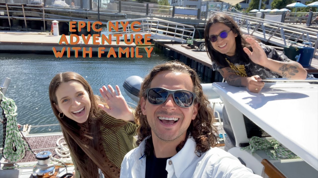 EP. 9 Visiting FAMILY & Sailing in the NEW YORK CITY HARBOR