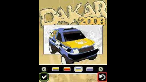 Dakar 2008 Mobile Game