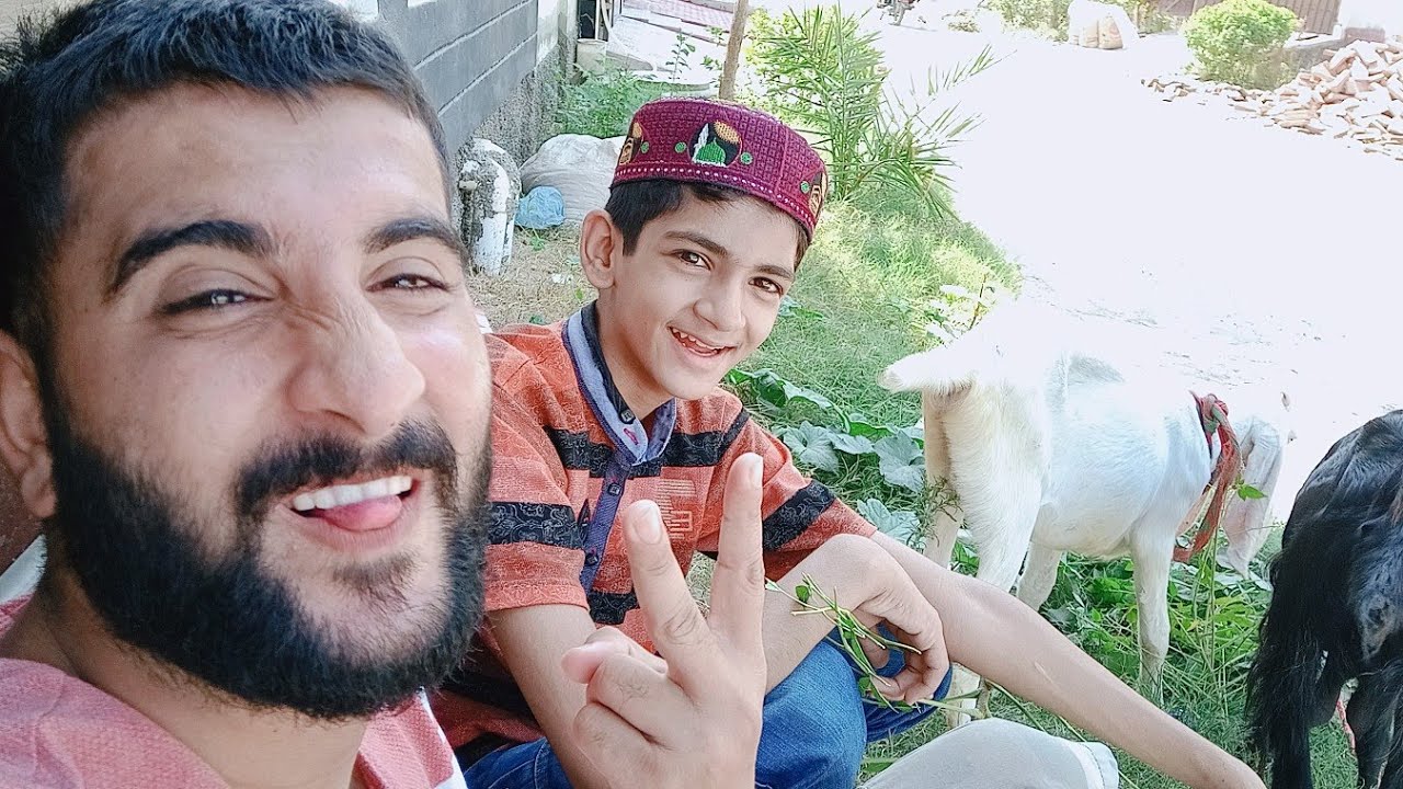 My First Vlog 😍 Hamza Ki Bakriyan