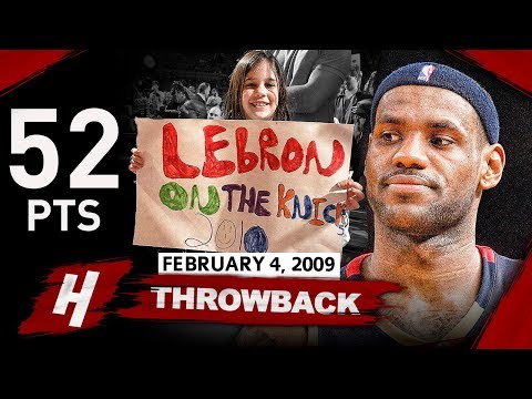 LeBron James OLD MSG Record Highlights vs Knicks (2009.02.04) - 52 Pts, 11 Ast, EPIC SHOW!